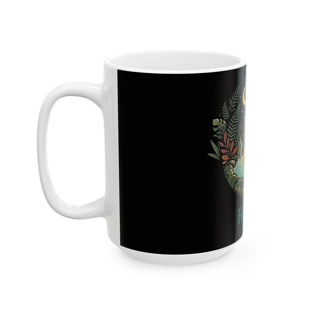 Relax Capybara Hot Spring Mug — Cute Ceramic Coffee Cup (11oz, 15oz)
