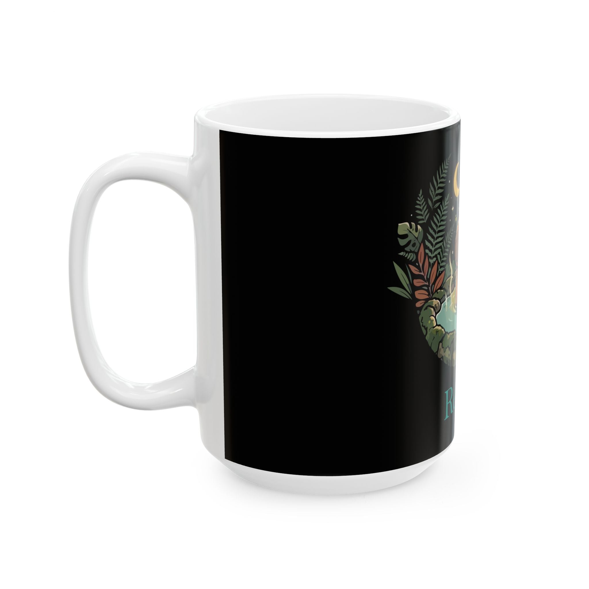 Relax Capybara Hot Spring Mug — Cute Ceramic Coffee Cup (11oz, 15oz)
