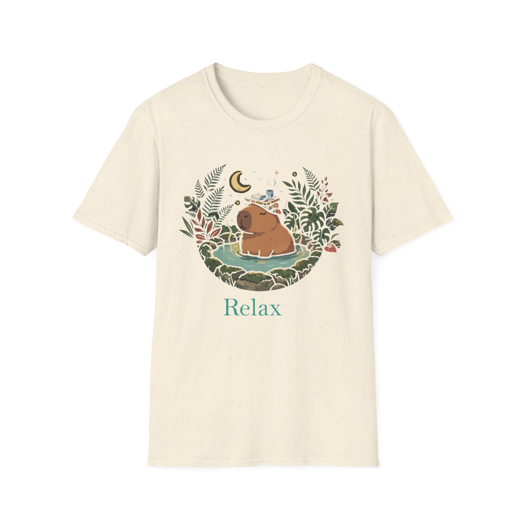 Relax Capybara In the hot tub