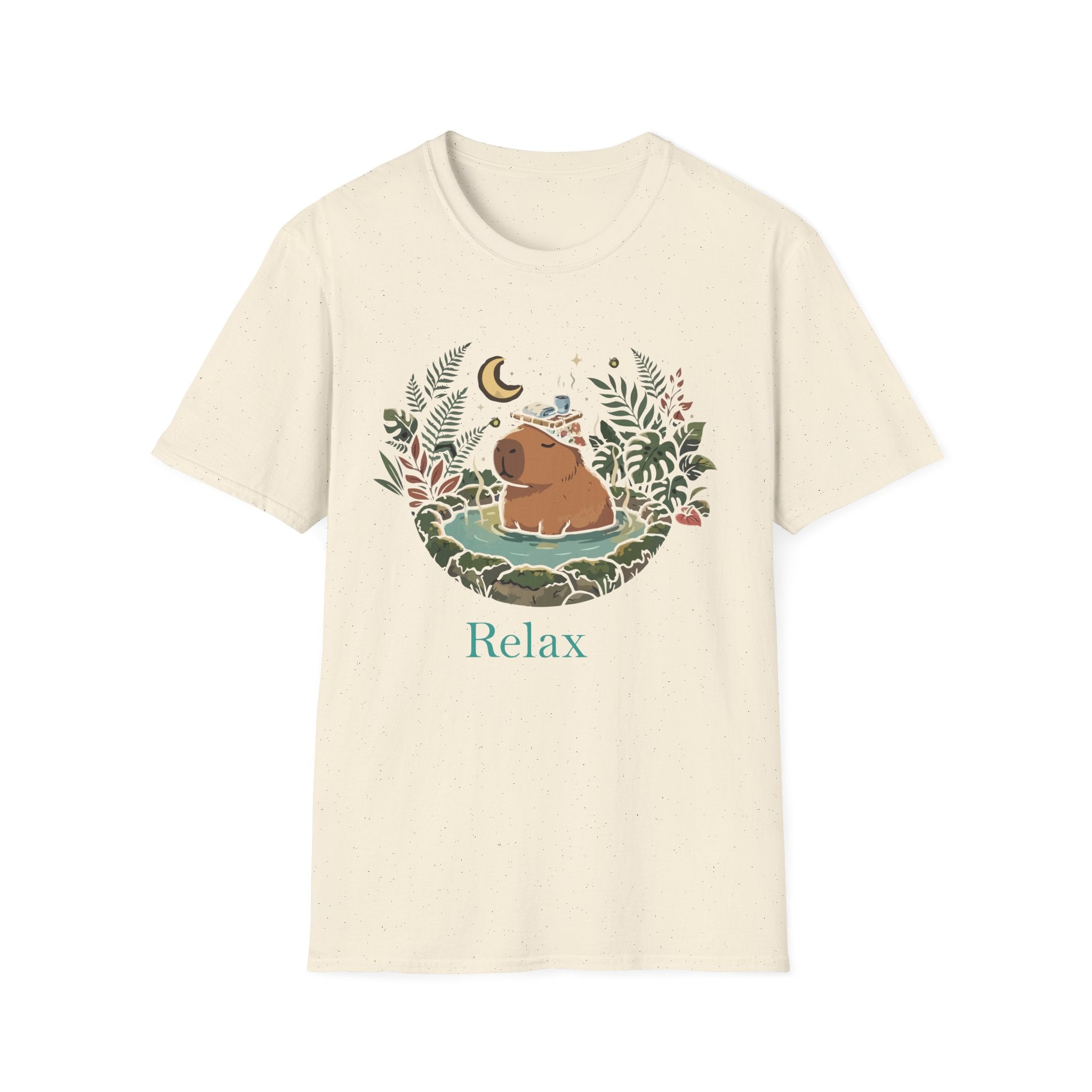 Relax Capybara In the hot tub