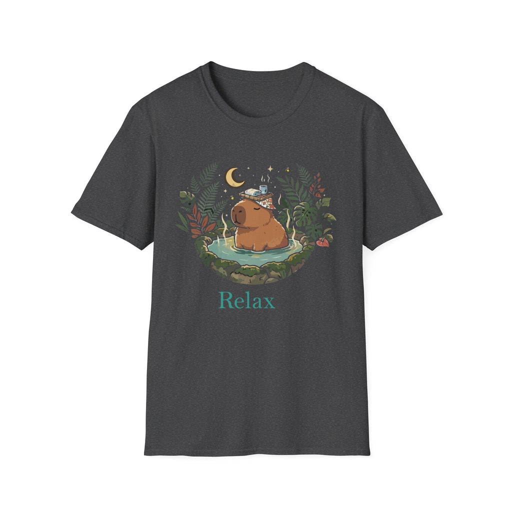 Relax Capybara In the hot tub