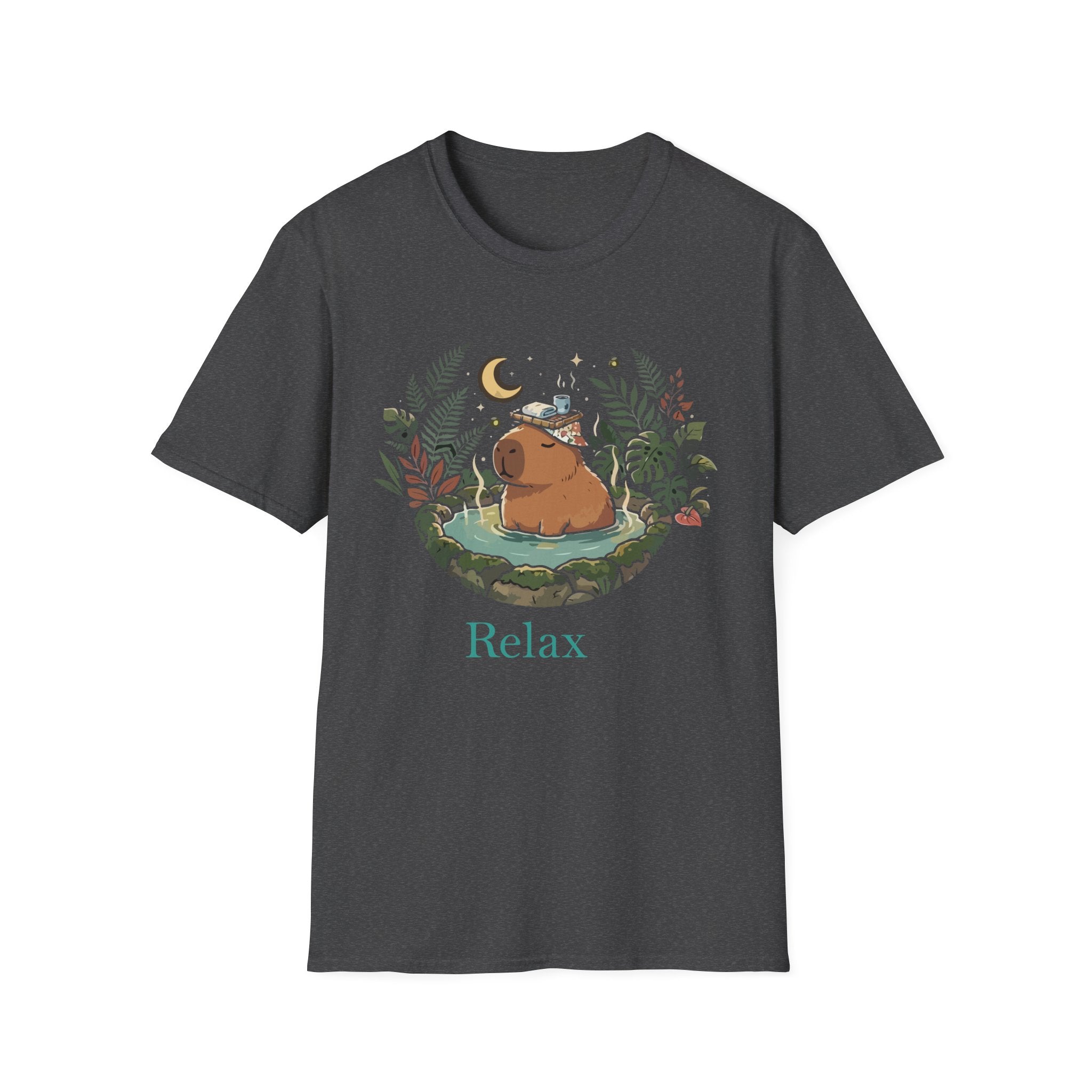 Relax Capybara In the hot tub