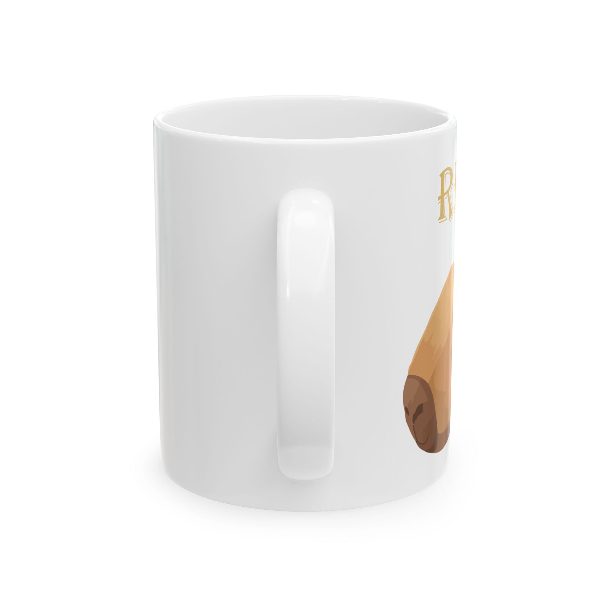 Golden Sleepy Dog Ceramic Mug (11oz & 15oz)