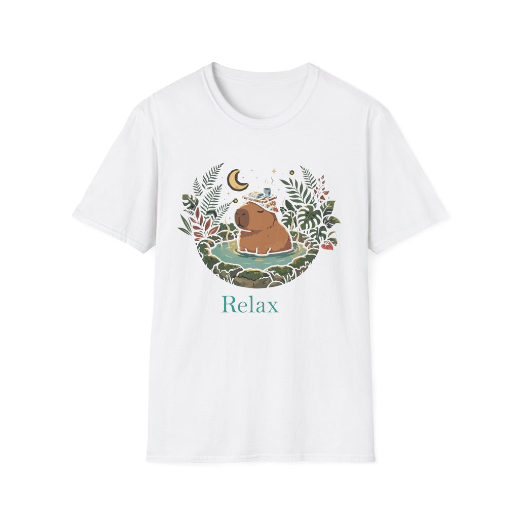 Relax Capybara In the hot tub