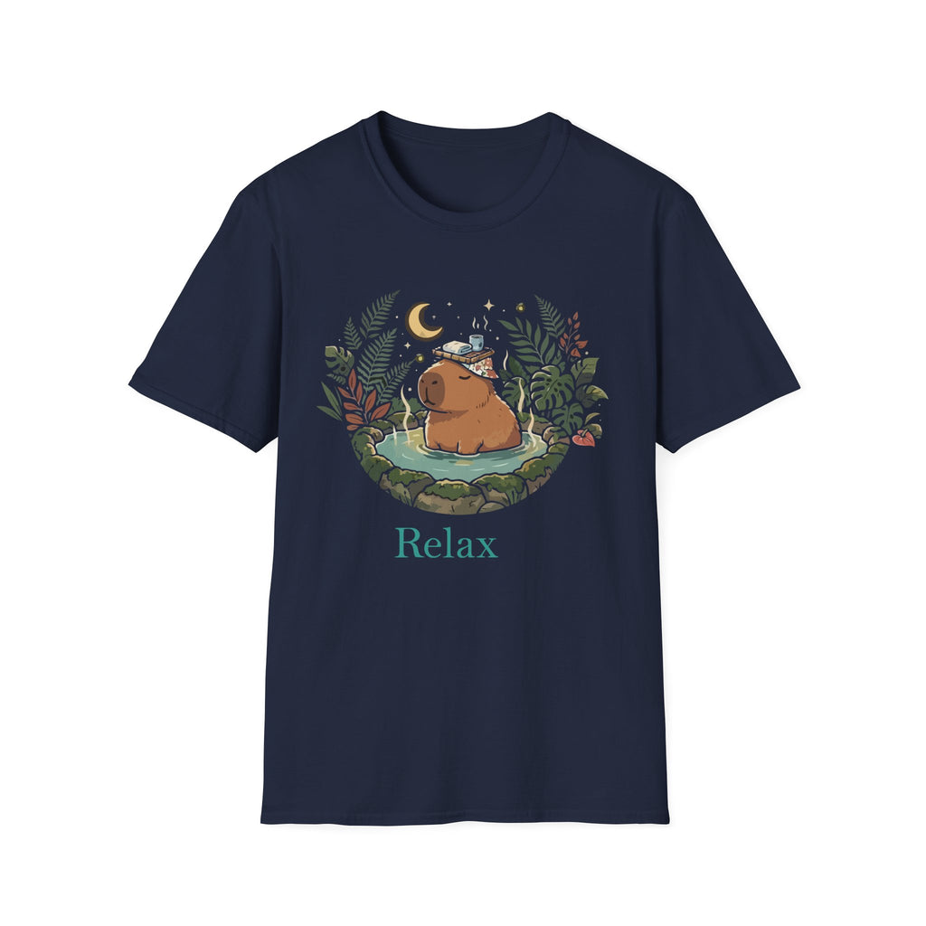 Relax Capybara In the hot tub