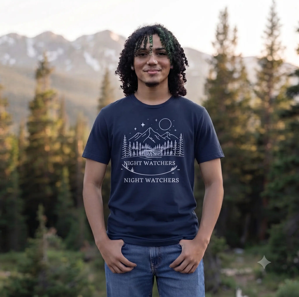 Men's Mountain Graphic T-Shirt BZNAJJAR IMAGING