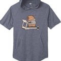 True Navy Hthr - ST404 - FRONT